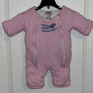 Baby Merlin’s Magic Sleepsuit - Pink